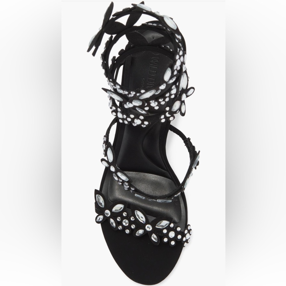 Ankle Wrap Embellished Sandals SZ-9 NIB - Picture 6 of 7